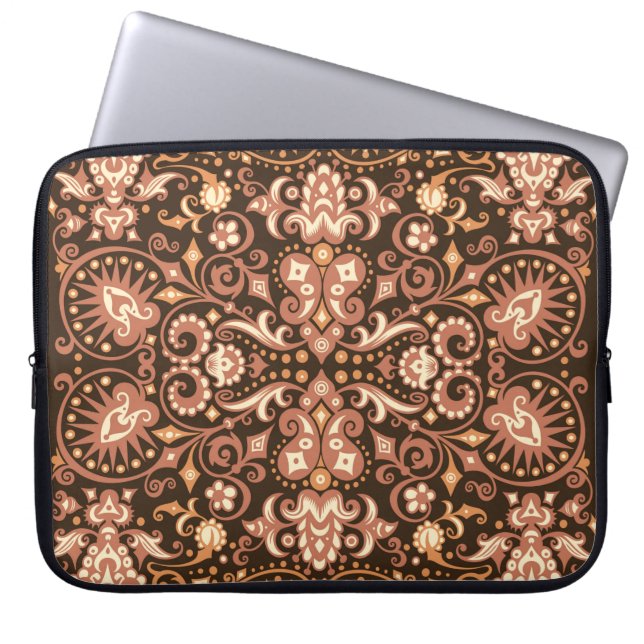 Capa Para Notebook Abstrato horizontal no estilo digital (Frente)