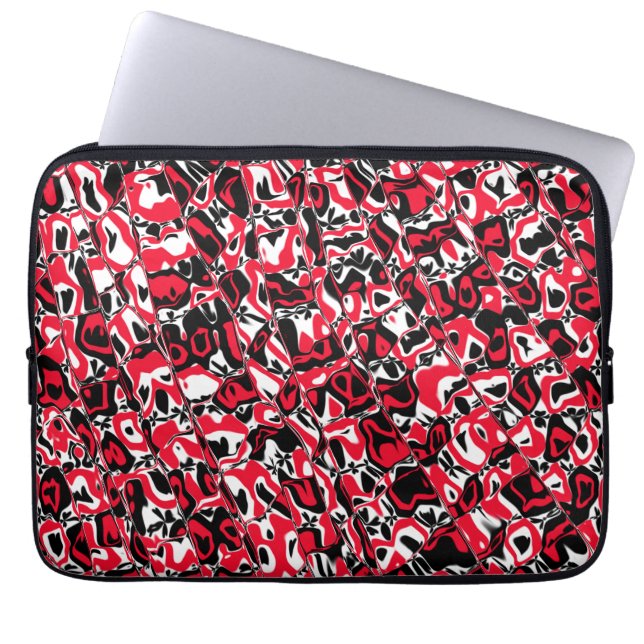 Capa Para Notebook Abstrato Mosaico (Frente)