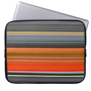 Capa Para Notebook Abstrato nº 1: Laranja e cinza