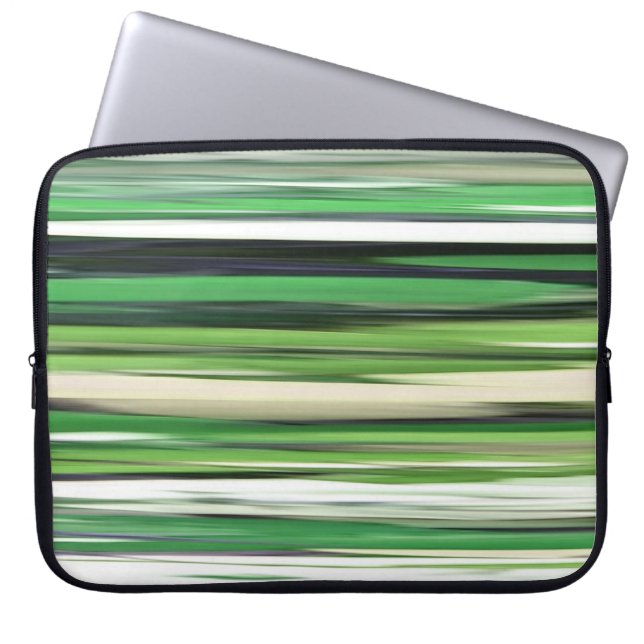 Capa Para Notebook Abstrato nº 2: borrão verde (Frente)