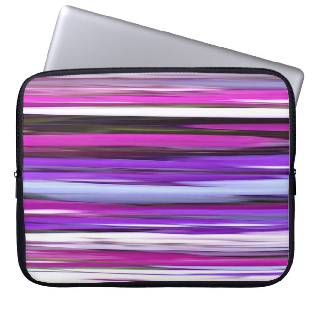 Capa Para Notebook Abstrato nº 2: Desfoque roxo (Frente)