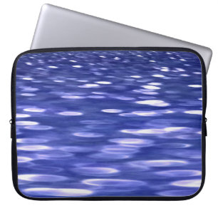 Capa Para Notebook Abstrato nº 3: Shimmer azul