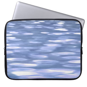 Capa Para Notebook Abstrato nº 3: Shimmer azul em pó