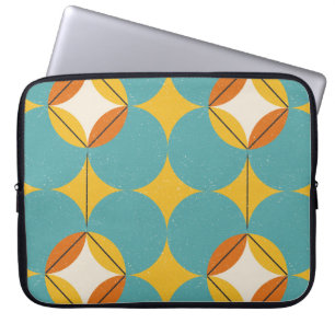 Capa Para Notebook Abstrato, Padrão Escandinavo Geométrico.