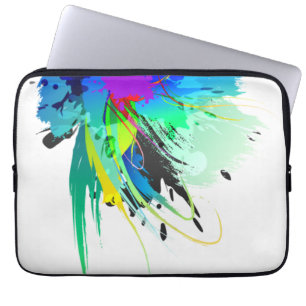 Capa Para Notebook Abstrato Paint Splatters