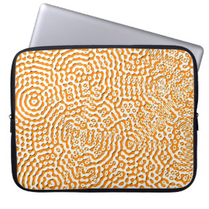 Capa Para Notebook Abstrato repetindo a água de textura contínua sem