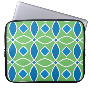 Capa Para Notebook Abstrato Retro Padrão geométrico sem costura com t