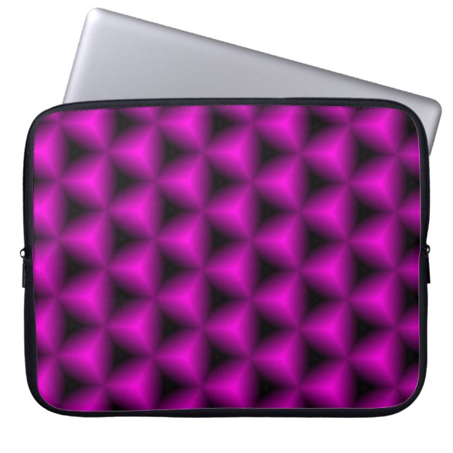Capa Para Notebook Abstrato roxo geométrico.abstrato, arte (Frente)