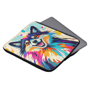 Capa Para Notebook Abstrato urso uma bela e engraçada arte animal fel