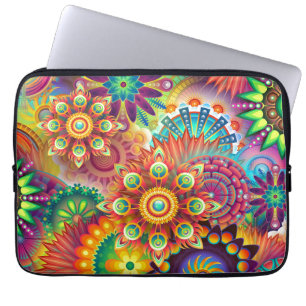 Capa Para Notebook Abstrato vibrante