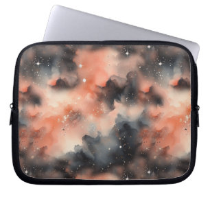 Capa Para Notebook Abstrato Watercolor Celestial Sinfonia