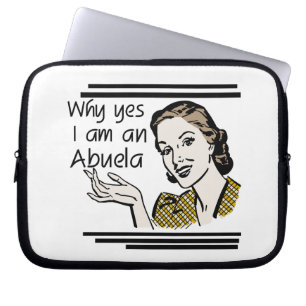 Capa Para Notebook Abuela retro Gits