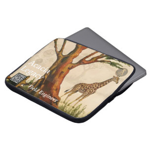 Capa Para Notebook Acacia Legacy™: Patrimônio Minimalista Engenheir
