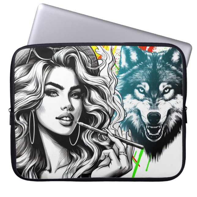 Capa Para Notebook Acenda-me - Coleções de tinta (Frente)