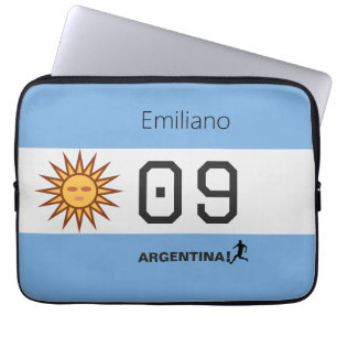 Capa Para Notebook Acessórios Personalizados de Futebol com a Bandeir