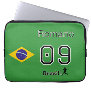 Capa Para Notebook Acessórios Personalizados de Futebol com a Bandeir