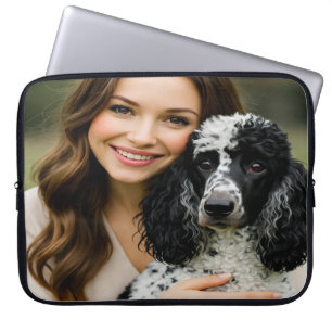 Capa Para Notebook Adicionar Foto de Poddle Personalizar Customizar