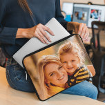 Capa Para Notebook Adicionar Sua Própria Foto<br><div class="desc">Adicione A Sua Própria Foto Imagem Personalizada Bolsa de laptop Eletrônicos De Caixa. Design suas próprias bolsas de laptop. Adicione uma foto,  design ou logotipo para seu produto exclusivo. Basta clicar em "Personalizar este modelo" para começar. Criado por feriados Evco www.zazzle.com/store/evcoholidays</div>