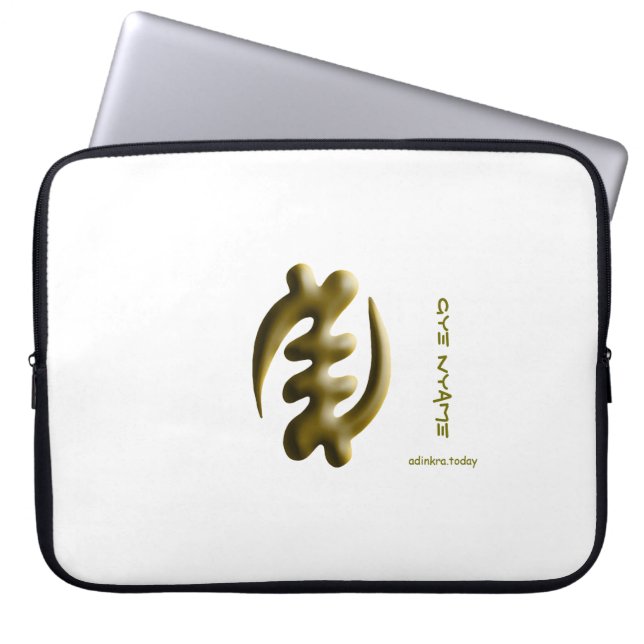Capa Para Notebook Adinkra - Gye Nyame (Frente)