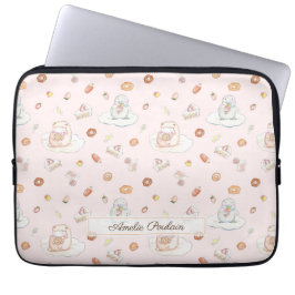 Capa Para Notebook Adorável Desserts De Pinguim De Ovelha Pintel