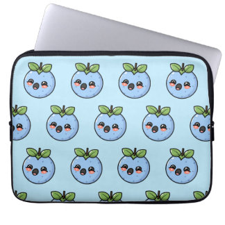 Capa Para Notebook Adorável Plushii de Kawaii Blueberry