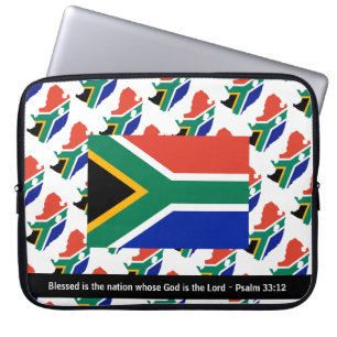 Capa Para Notebook ÁFRICA DO SUL Abençoada Nação