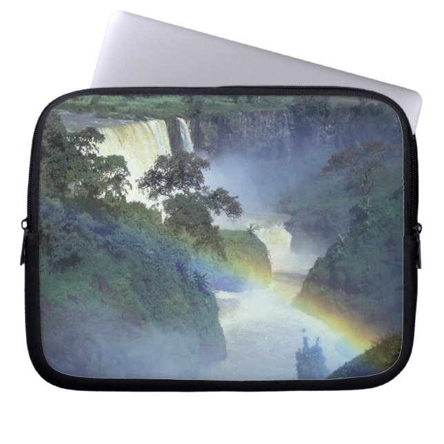 Capa Para Notebook África, Etiópia, Rio Nilo Azul, Catarata. (Frente)
