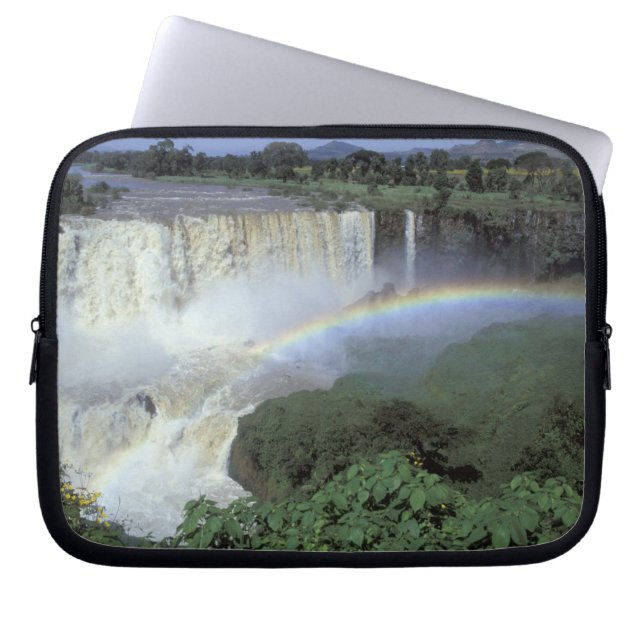 Capa Para Notebook África, Etiópia, Rio Nilo Azul, Catarata. 2 (Frente)