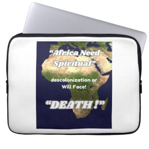 Capa Para Notebook "África precisa de uma descolonização espiritual."