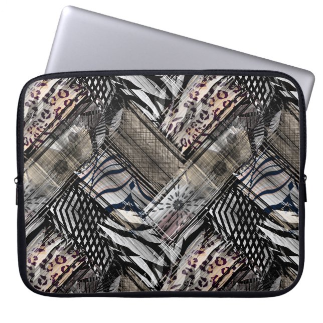 Capa Para Notebook Africano, combinado. (Frente)