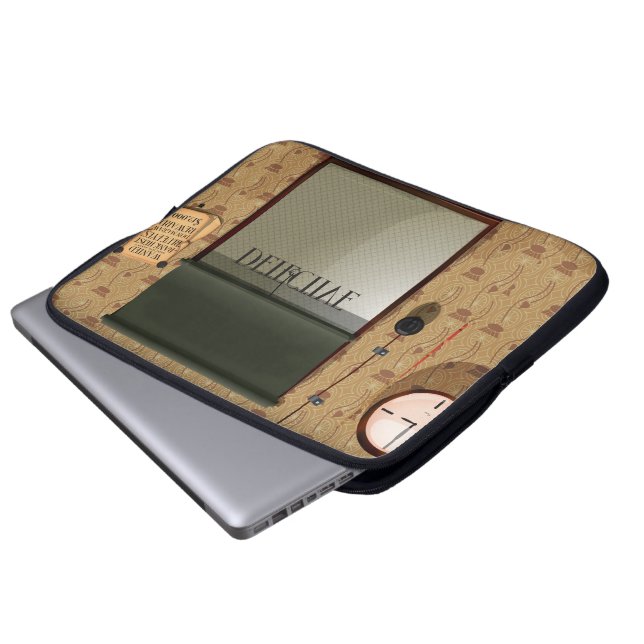 Capa Para Notebook Agência Detetive (Frente Inferior)