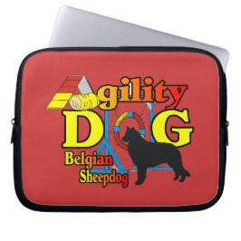 Capa Para Notebook Agilidade de Sheepdog Belga