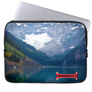 Capa Para Notebook Água Lago Louise — Montanhas Rochosas Canadianas