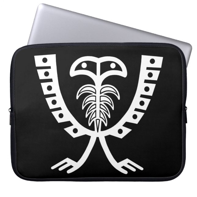 Capa Para Notebook Águia Branca de Duas Cabeças (Frente)