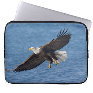 Capa Para Notebook Águia-pescadora americana em voo