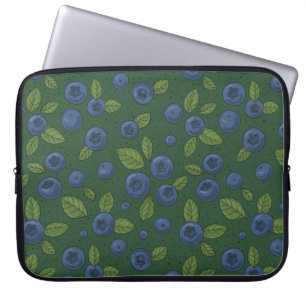 Capa Para Notebook Airelas no verde-escuro