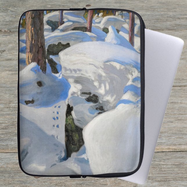 Capa Para Notebook Akseli Gallen-Kallela - Leão do Lynx (Criador carregado)