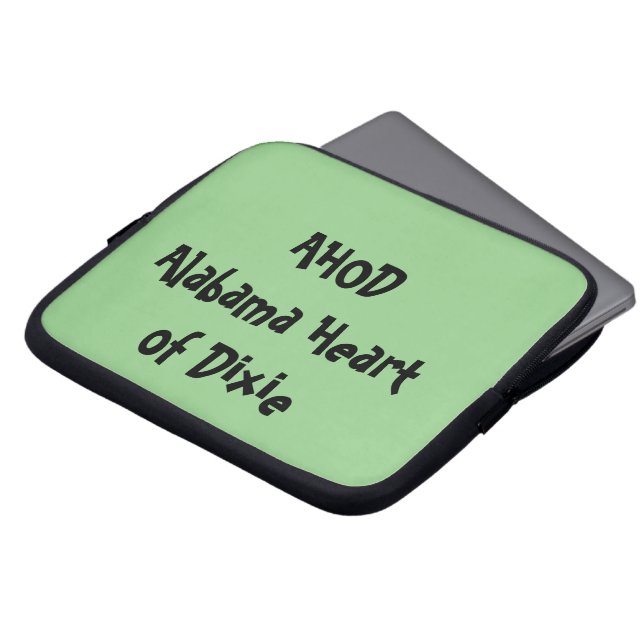 Capa Para Notebook Alabama Heart of Dixie (Frente Topo)