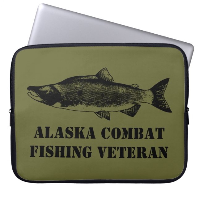 Capa Para Notebook Alaska Combate Veterano (Frente)