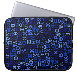 Capa Para Notebook alfabeto grego