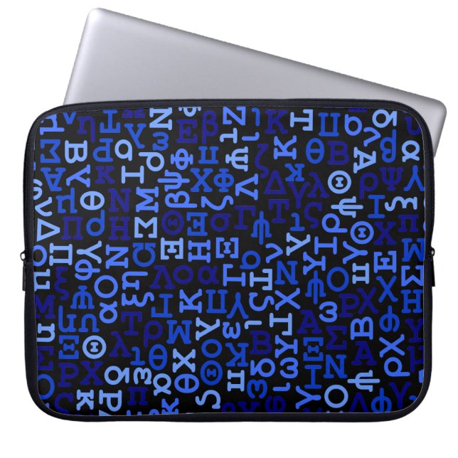 Capa Para Notebook alfabeto grego (Frente)