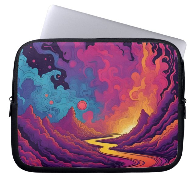 Capa Para Notebook Alien Lands (Frente)