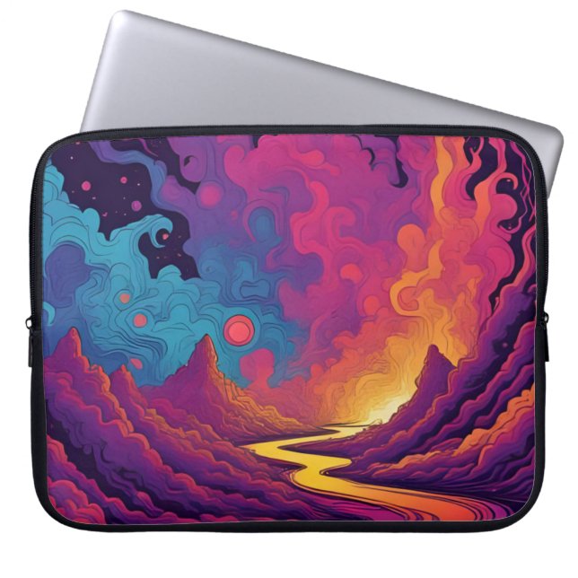 Capa Para Notebook Alien Lands (Frente)