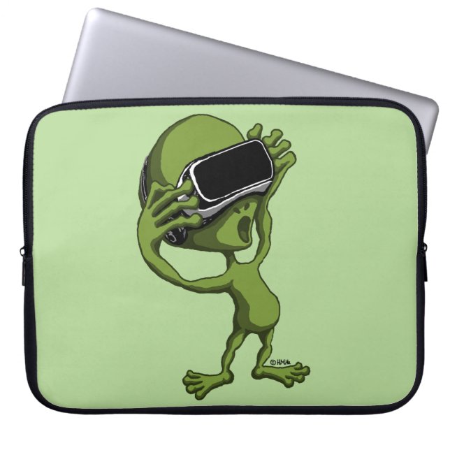 Capa Para Notebook Alienígena de VR (Frente)