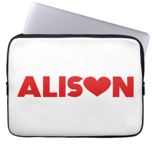 Capa Para Notebook Alison Love
