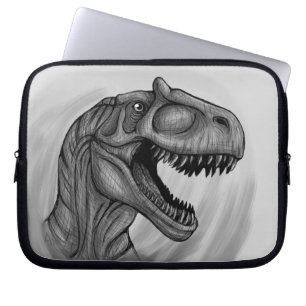 Capa Para Notebook Allosaurus Sketch