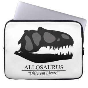 Capa Para Notebook Allosaurus Skull