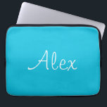 Capa Para Notebook Alluring Aqua<br><div class="desc">Este baralho na moda aqua é perfeito para as suas luvas. Isso vai adicionar beleza aos seus jogos de cartas. Também é personalizável fazer dele realmente seu.</div>