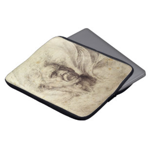 Capa Para Notebook Alma Danada de Michelangelo, Cabeça de um Homem