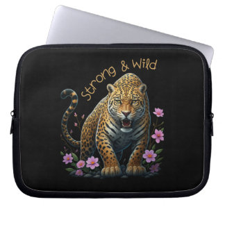 Capa Para Notebook Alma Jaguar Forte e Selvagem